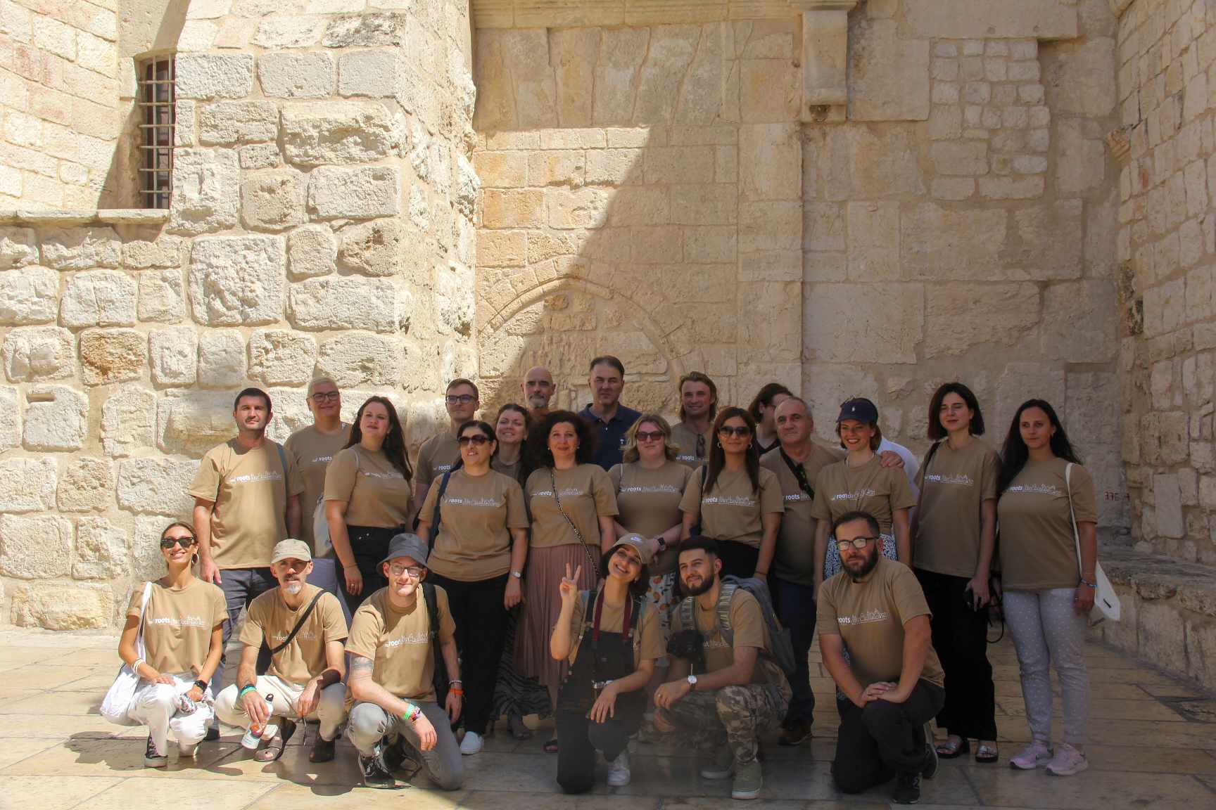 Roots Peace Work Institute Reunion in The Holy Land