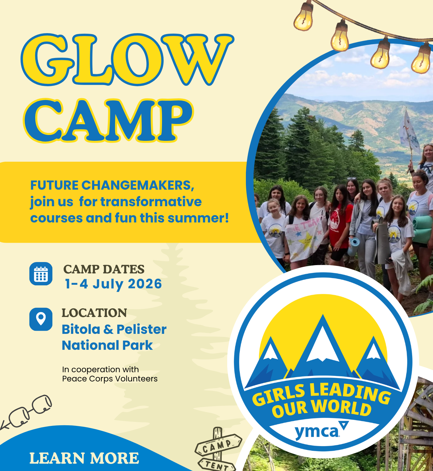 Call for Campers for 2026 GLOW Camp